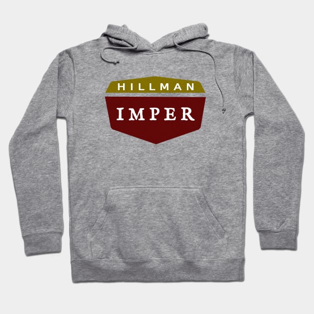 Hillman Imp Imper 1960s British classic car Hoodie by soitwouldseem